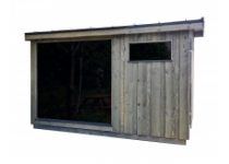 Venkovní sauna s šatnou Kirami FinVision Original