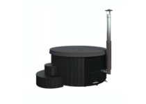 Koupací sud Hot tub DLX 200cm Black edition + víko