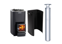 Set kamen M3 SL s komínem a ochranným štítem