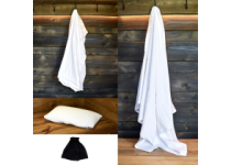 Set: osuška, polštář, čepice, pánský kilt