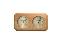 Teploměr s vlhkoměrem Sentiotec, cedr