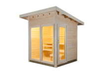 Venkovní sauna Harvia Solide Compact Vision