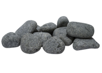 Saunové kameny Harvia oblé, vel. 10-15 cm, 20kg, dolerit olivín
