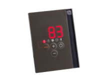 Rozbalené zboží: Ovládací panel regulace SENTIOTEC Professional D2, černá