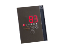 Rozbalené zboží: Ovládací panel regulace SENTIOTEC Professional D2i, černá