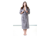 2.jakost: Župan do sauny NordicSPA - GREY, froté, vel. S
