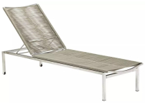 2.jakost: Relaxační polohovací lehátko, nerez