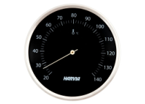 Teploměr do sauny Harvia 160 mm, černý