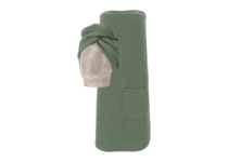 Set kilt a turban Vossen z mušelínu - zelený