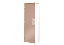 2.jakost: Prodej ukončen: Dveře do sauny Sentiotec DS80 Bronze 740x1960mm